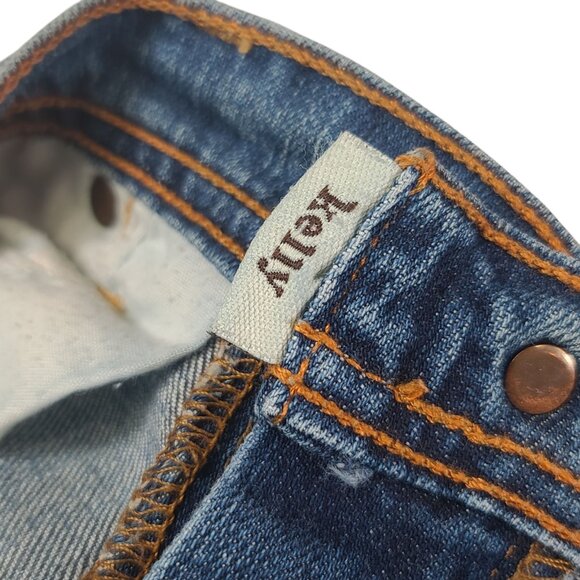 Polo Jeans Co Stretch Kelly Jeans Women's 6 Short 32x30 Denim Relaxed Bootcut - Picture 4 of 14